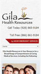Mobile Screenshot of gilahealth.com